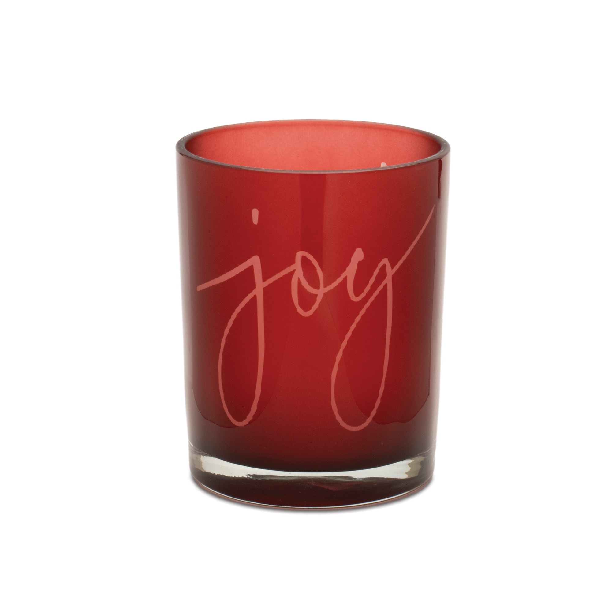 Joy Glass Pillar & Votive Candle Holder Set